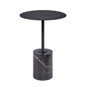 Pedestal-style side table