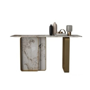 Elegant Italian Stone Console