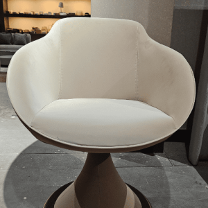 Leatherette single chair