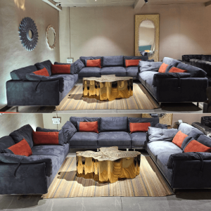 Luxurious Leather Sofa (3+2+2) Seater
