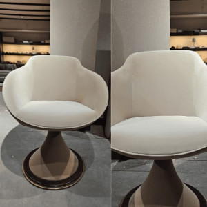 leatherette single chair