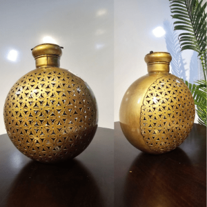 Brass Golden T-Light Candle Holder