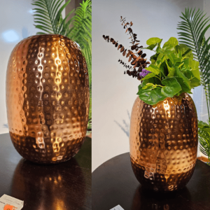 Copper Metal Planter 